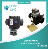 Washer Drain Valve F8577201 240V Water Drain Valve Assembly Speed Queen Huebsch Alliance