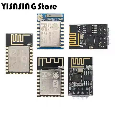 ESP8266 ESP-01 ESP-01S ESP-07 ESP-12E ESP-12F Remote Serial Port WIFI Wireless Module Intelligent Ho