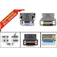 Original Dell Wyse WJNY3 DVI to VGA DVI-I Dual-Link Converter Adapter 24+5 Pin Male Connector CON05