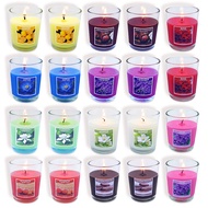 20 Packs Scented Aromatherapy Candle with 10 Fragrances, 1.8 Oz Soy Votive Candle for Home Decoratio