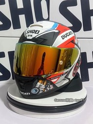 SHOEI X14安全帽杜卡迪V4消光機車頭盔新款摩托男女情侶四季通用騎士保暖通風透氣雙D扣防摔保護公路重機騎乘賽車跑盔代購