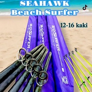 Joran pantai 12 kaki Rod Surf SEAHAWK Beach Surfer joran pancing spinning pantai.