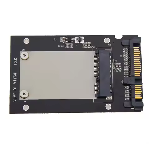 MSATA SSD To 2.5'' SATA 6.0gps Adapter Converter Card Module Board Mini Pcie Ssd High Quality MSATA 