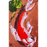 Key West Fish 繪畫 Underwater Florida Original Art Animal Artwork Seascape