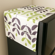 Latest 1-door aesthetic refrigerator cover, 2 doors, dust-proof freezer refrigerator cover