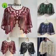 MEIHUAA Flapper Shawl Fashion Vintage 1920s Sequin Deco