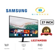 SAMSUNG 27"  LS27AM500 SMART MONITOR