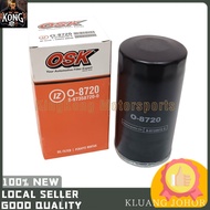 ISUZU D-MAX 2.5CC RT150(2012-2015) 3.0CC (2012-2018) OSK O-8720 OIL FILTER PENAPIS MINYAK 4X4 4WD IS