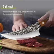 7" Stainless Steel Butcher Knife / Pisau Potong Daging