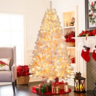 6ft Artificial Christmas Tree With 600 Bendable Branches Xmas Tree Decoration Party Props For Home Office Decor
