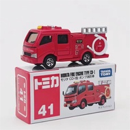 Tomica/Tomica Alloy Car No. 41 Dr.Morita Fire Truck Model Collection Decoration Boy Toy Car