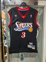 Adidas Philadelphia 76ers Allen Iverson sw球衣