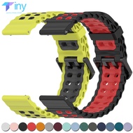22mm Ocean Silicone Strap for Huawei Watch GT 6/5/4 46mm GT 6Pro/5Pro 46mm Replacement Bracelet