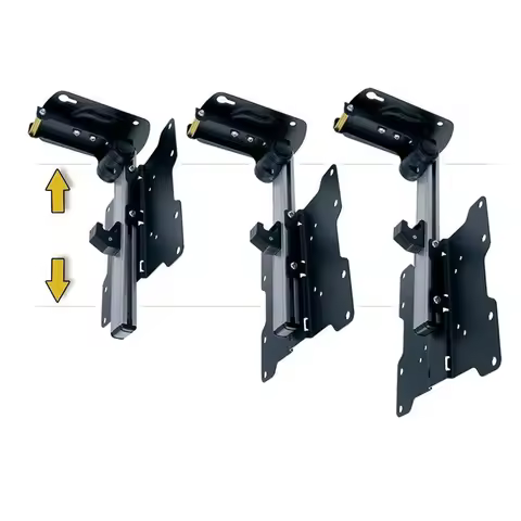 Foldable Car Ceiling 17-37 inch Screen LED LCD Monitor Holder TV Mount Hanger Wall Mount Rack Cabine