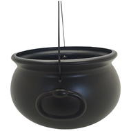 Halloween Cauldron, Plastic Witch Cauldron Kettle, Halloween Pot Candy Holder for . 'S Favors PartyD