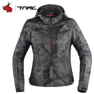 TNAC Motorcycle Jacket Women Riding Motocross Enduro Racing Jacket Moto Jacket Windproof Coldproof M