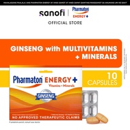 LY Pharmaton Energy+ With (Plus Vitamins & Minerals) - 10 Tablets