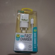 Ivon Fast Charger Micro USB 2.0 input 100-240 v