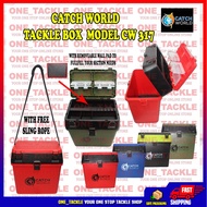 Catch World Tackle Box CW-317 & CW-2 Kotak Pancing/Tong