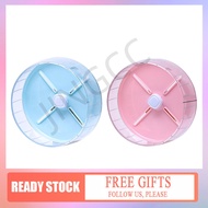 Jingcc Hamster Exercise Wheel  Widen Acrylic Silent for Cage Syrian