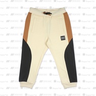 Moose Gear Cream Combi Jogger Pants with Woven Patch Details (JP-F 511 15674)