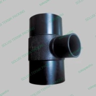 Fitting Tee - Tee Reducer ButtFusion Hdpe 63 x 50mm / 2 x 11/2" inch