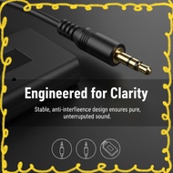 LEFT  Radio Cable Adapter Car Wireless Audio Receiver Handsfree Calling Support Crystal Clear Sound 