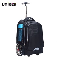 กระเป๋านักเรียนล้อลาก 18 นิ้ว แบรนด์ UNIKER (รุ่นล้อใหญ่) กระเป๋าเดินทางใบเล็ก ล้อลากใหญ่