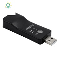 USB TV WiFi Dongle Adapter 300Mbps Universal Wireless Receiver RJ45 WPS for Samsung LG Sony Smart TV