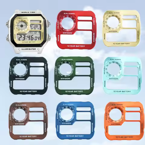 For Casio 3299 AE1200 Modified Metal Dial kit AE-1200 DIY Watch Inner Dial ae1200 Fashionable Person