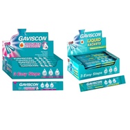 Gaviscon liquid sachet peppermint / double action (10ml x 24s)
