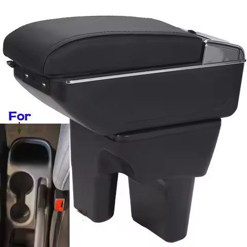 For HYUNDAI HB20 Armrest Box For Hyundai HB20 Car Armrest Interior Parts Center Storage Box Retrofit