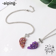 AIPING BFF Necklace  for Women Men Fashion Friendship Necklace Gift