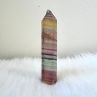 彩螢石柱 | 水晶 | 水晶柱 | 水晶擺件
