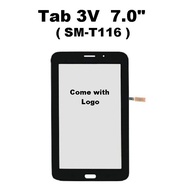 Samsung Galaxy Tab 3 V / Tab 3V 7.0" ( SM-T116 , T116 ) Front Outer Digitizer Touch Screen Glass ( L
