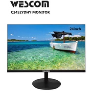 WESCOM C2452YDHY 24 inch MONITOR 1080P FHD 60HZ IPS PANEL 16:10 Monitor Gaming Monitor PC Monitor