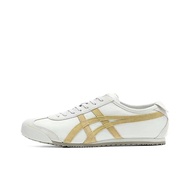 Onitsuka Tiger Mexico 66 Men and women shoes Casual sports shoes White gold【Onitsuka store official】