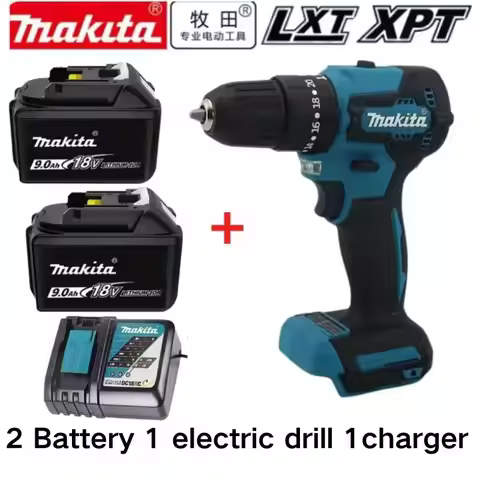 original 100% Makita 18V Li-Ion battery 5Ah 6Ah 9Ah BL1830B BL1840B BL1850B BL1860BL large capacity 