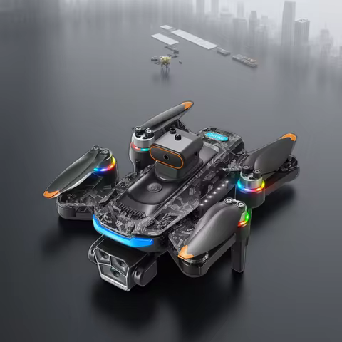 A14 pro Max Drone 8k HD Dual Camera GPS Brushless Optical Flow Obstacle Avoidance 4.5-inch Large Scr