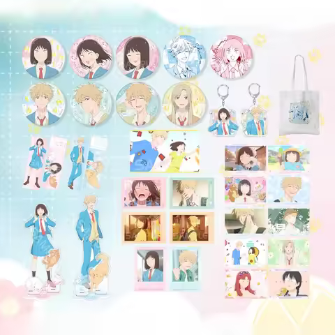 Anime Skip and Loafer Key Chain Brooches handbag Iwamura Mitsumi Shima Sousuke Cosplay Backpack Deco