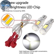 MyriadU 1Pair T15/T10 Super Bright Turn Signal Bulb Dual Contact Motorcycle Signal Light W16W LED Bu