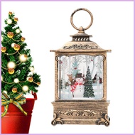 Snow Globe Christmas Lights LED Snow Globe Swirling Lantern Rotating LED Snow Globe Swirling Snow Gl