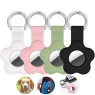 Airtag Keychain Flower Case for AirTag Tracker,Protective AirTag Holder with Anti-Lost Keychain,Anti