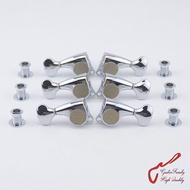 KR-Genuine Original L3+R3 GOTOH SGL510Z-S5 Guitar Machine Heads Tuners ( Chrome ) MADE IN JAPAN