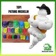 BEACON topi Patung Michelin Man Viral Michilin Topi Michelin Aksesori Lori