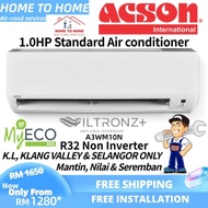 [including Installation] Acson 1.0hp (A3WM10N) R32 Standard Non Inverter Air conditioner (3-7 days delivery)