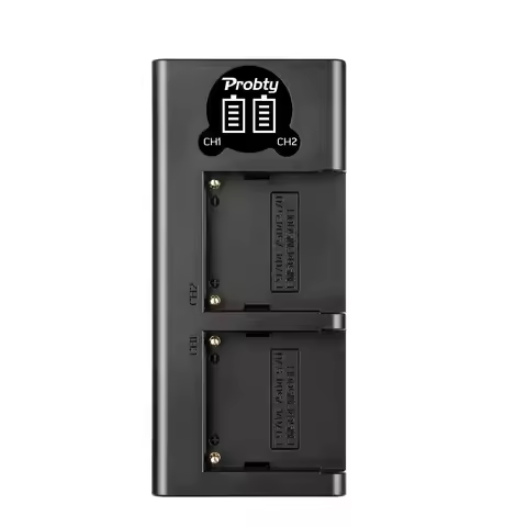 Battery charger For Sony NP F960 NP F970 NP-F960 NP-F750 Battery Dual Channel ChargerNP F770 NP F750
