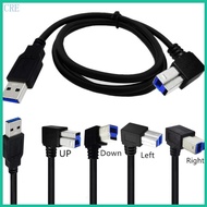 CRE Angled USB3 0 Printer Cable USB3 0 Cable USB3 0 A to B Cable  Performance USB3 0 A to B Cable US