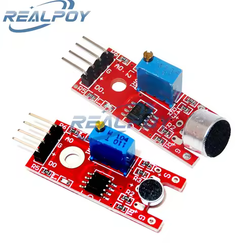 Microphone Voice Sound Sensor Detection Module For Arduino AVR PIC Analog Digital Output Sensors KY-