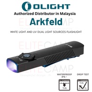 Olight Arkfeld Green Laser/UV & White Light Dual Slim Flashlight Waterproof Torchlight Camping Hikin